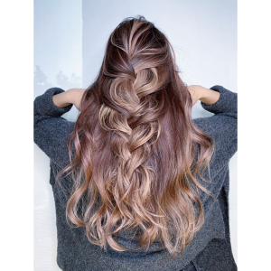 歐美手刷染漂1次-台中染髮推薦