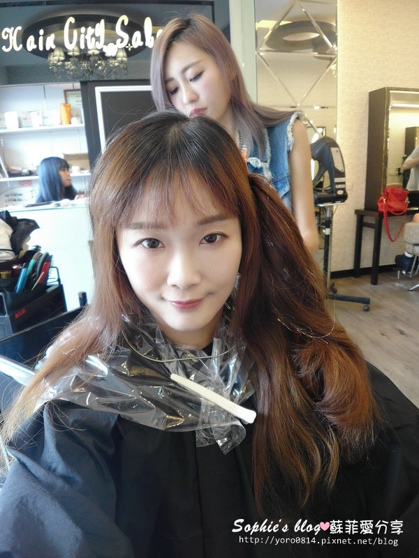 髮尾漂色-台中染髮推薦