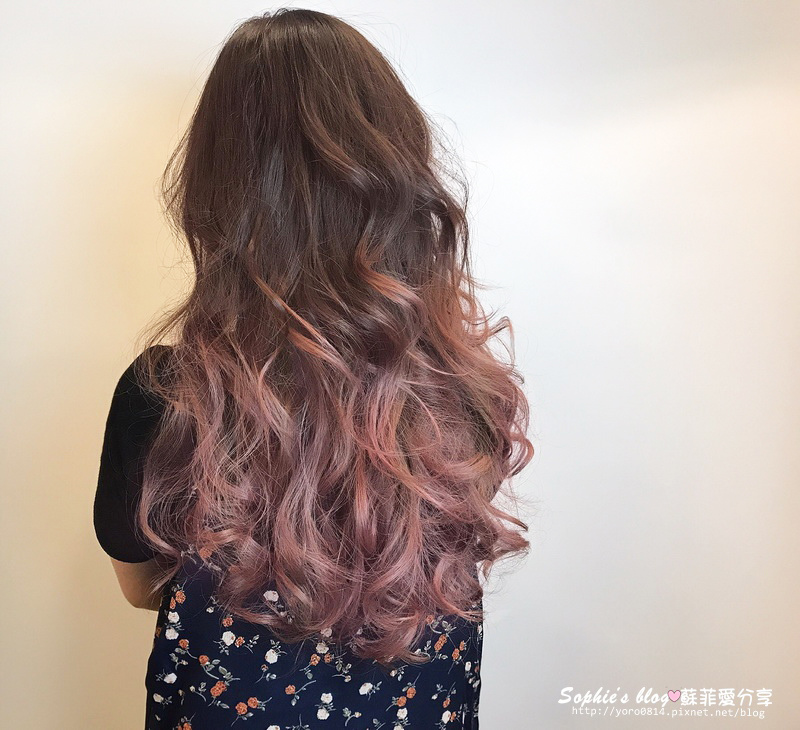 成果照背面-台中染髮推薦