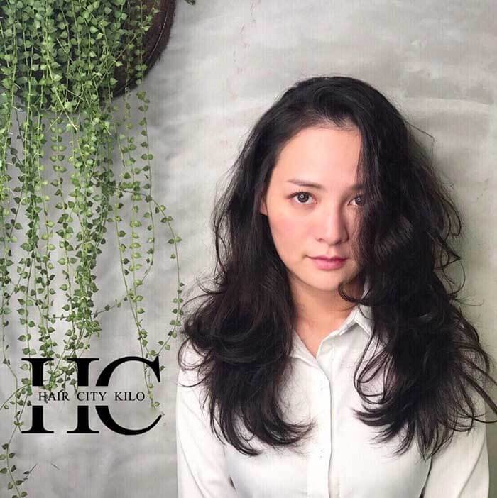 台中燙髮推薦-HairCity-嬉皮線型燙-修飾方形臉