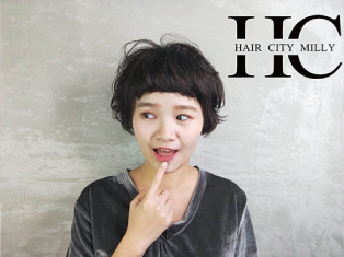 短捲髮造型推薦-台中燙髮推薦