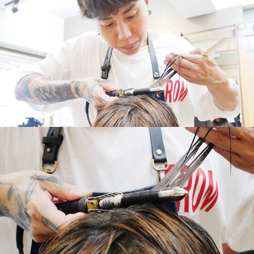 電棒燙過程-台中燙髮推薦