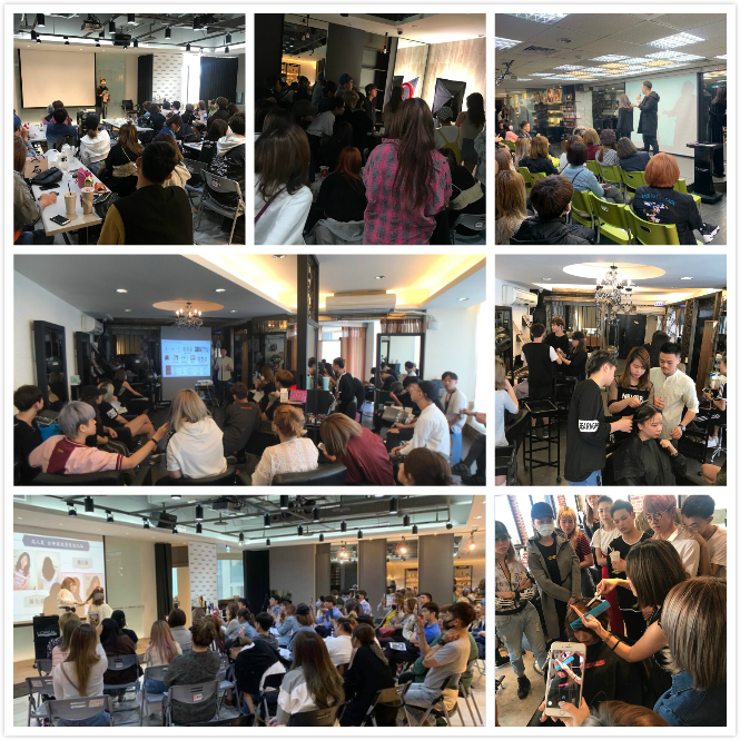 HairCity每月都會安排進修課程,讓夥伴互相交流、提升技術美感 HairCity每月進修課程-台中燙染髮推薦