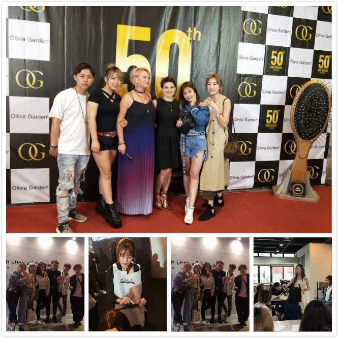 設計師每年不定期安排國外進修課程,學習國外燙染趨勢技術 HairCity設計師國外進修-台中燙染髮推薦